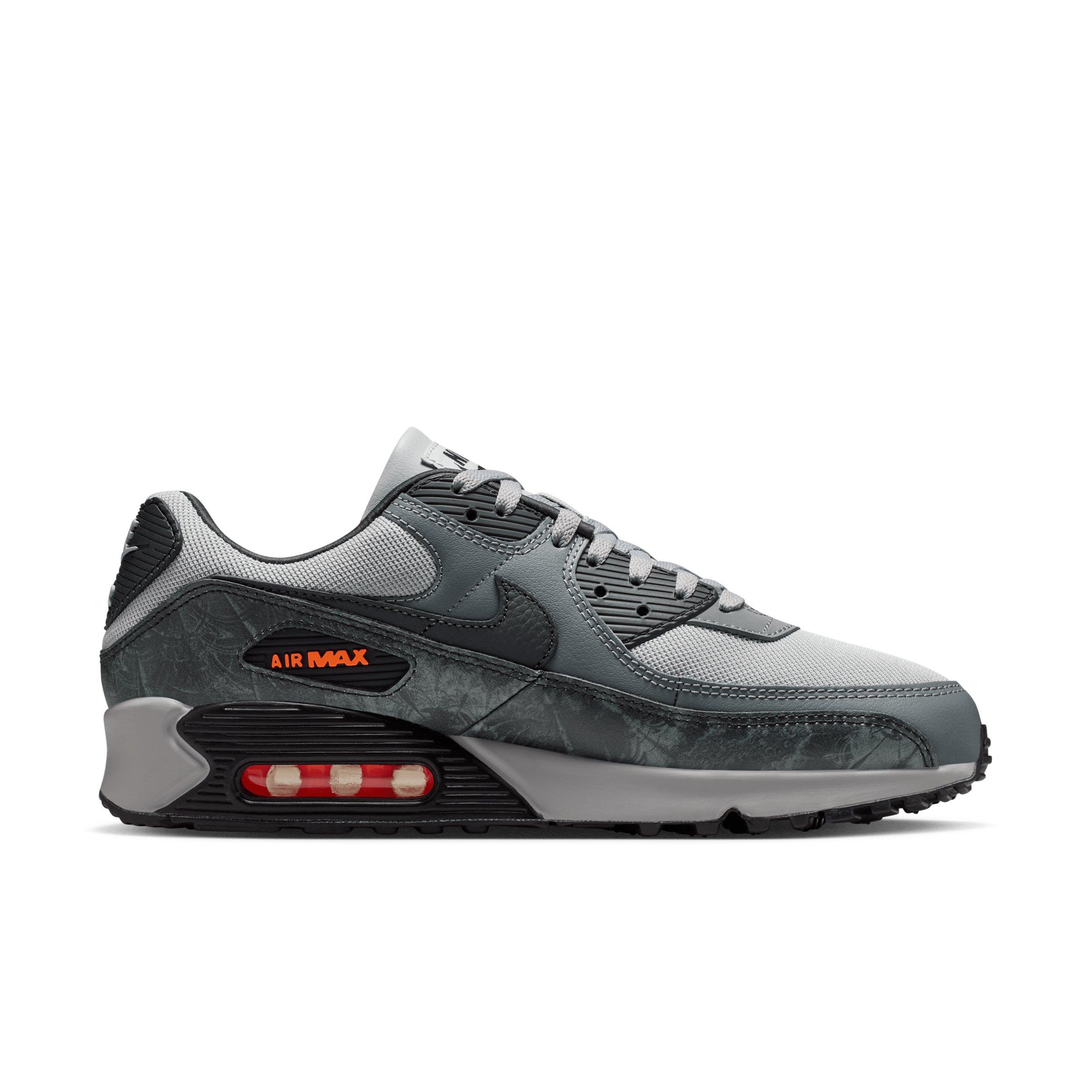 Nike Air Max 90 Premium "Multi-Color/Multi-Color/Hyper Crimson/Black" Men's Shoe - MULTI COLOR/MULTI COLOR/CRIMSON/BLACK